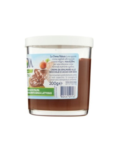 Vassoia Plantaardige Hazelnootcrème - 200 gr - Gratis verzending naar Europa en Groot-Brittannië