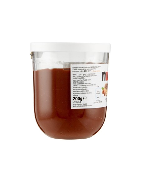 Ferrero Nutella - 220 gr - Spedizione gratuita consegnata in EUROPA e UK