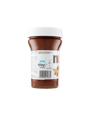 Ferrero Nutella - 600 gr - Gratis verzending naar Europa en Groot-Brittannië