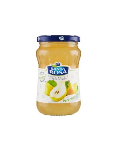 Confiture de Poires Williams Santa Rosa - 350 gr - Livraison gratuite en EUROPE et au Royaume-Uni