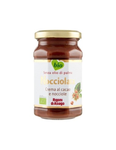 Rigoni Organic Hazelnut Cream - 250 gr - Free shipping delivered to EUROPE and UK