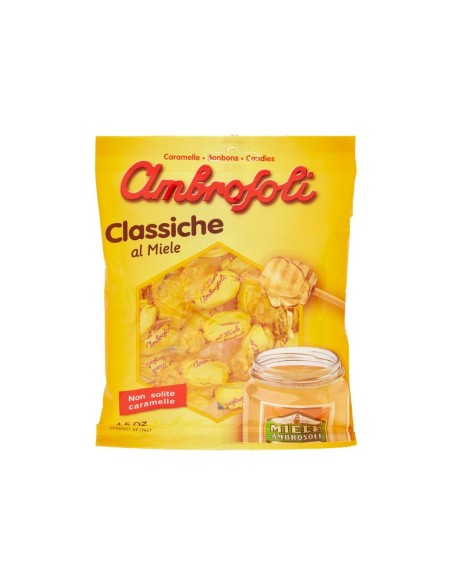 Ambrosoli Caramelle al Miele - 135 gr - Spedizione gratuita consegnata in EUROPA e UK
