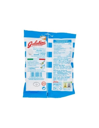 Galatine Caramelle Latte - 125 gr - Spedizione gratuita consegnata in EUROPA e UK
