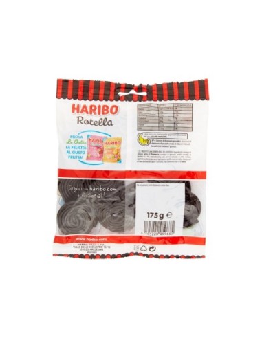 Haribo Lakritzscheibe - 175 gr - Kostenloser Versand nach Europa und Großbritannien