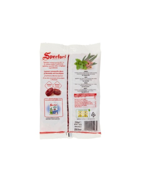 Bonbons Sperlari Club - 200 gr - Livraison gratuite en EUROPE et au Royaume-Uni