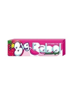 Big Babol Mega Aardbeiencrème - 37 gr