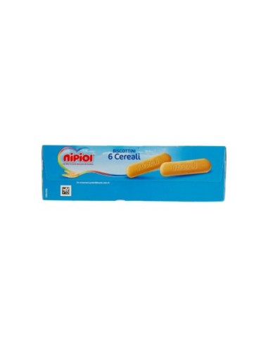Petits biscuits aux 6 céréales Nipiol - 360 gr - Livraison gratuite en EUROPE et au Royaume-Uni