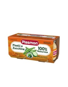 Plasmon Babyvoeding Erwten Courgettes Gezonde Introductie van Groenten 636 Maanden