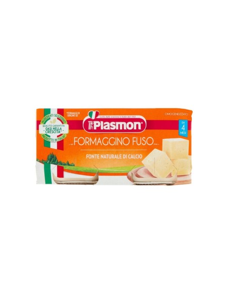 Plasmon Käsepüree für Babys, reich an Kalzium und Protein