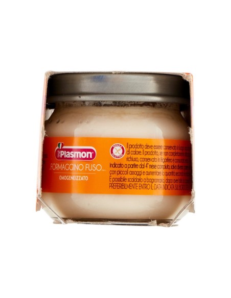 Plasmon Käsepüree für Babys, reich an Kalzium und Protein