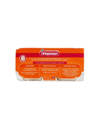 Plasmon Käsepüree für Babys, reich an Kalzium und Protein