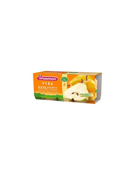Plasmon Omogeneizzato Pera 6-36 Mesi - 2 x 80 gr - Spedizione gratuita consegnata in EUROPA e UK