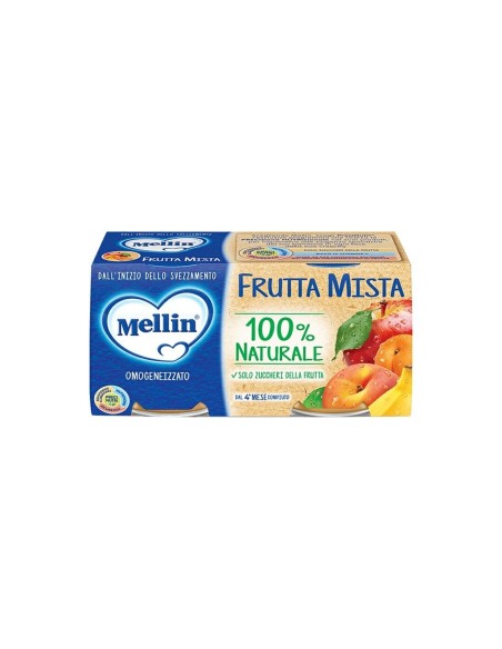 Mellin Gemengd Fruitmoes voor Baby's 6m+