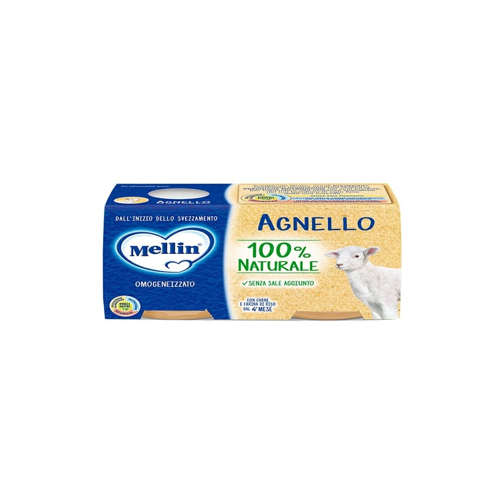Omogeneizzato Mellin Di Agnello - 4 Vasetti Da 80g, Alimento Per Bambini - Foto 5