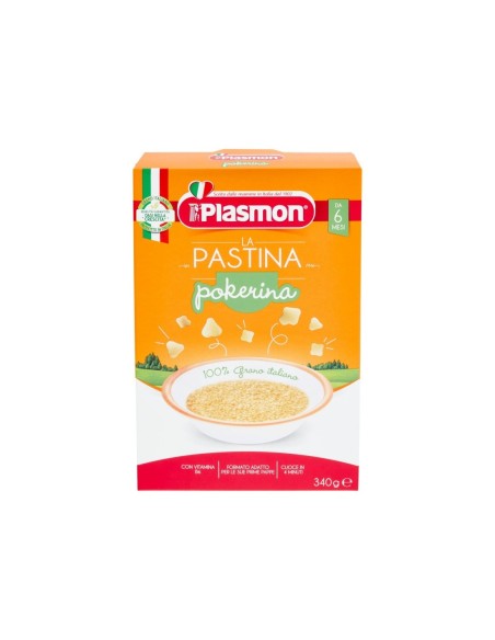 Plasmon La Pastina Pokerina 6-36 Monate - 300 gr - Kostenloser Versand nach Europa und Großbritannien