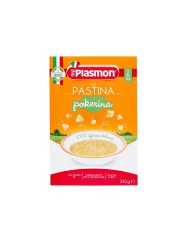 Plasmon La Pastina Pokerina 6-36 Monate - 300 gr - Kostenloser Versand nach Europa und Großbritannien