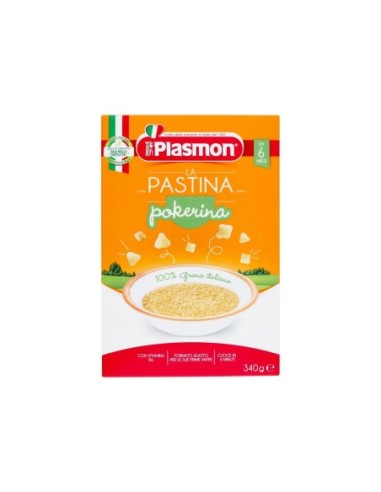 Plasmon La Pastina Pokerina 6-36 Monate - 300 gr - Kostenloser Versand nach Europa und Großbritannien