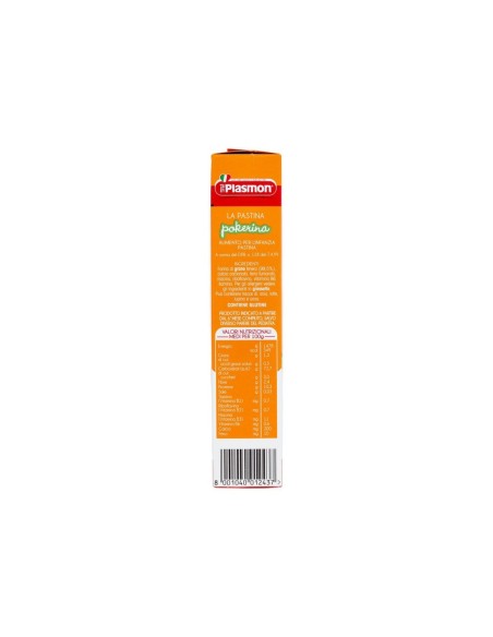 Plasmon La Pastina Pokerina 6-36 Monate - 300 gr - Kostenloser Versand nach Europa und Großbritannien