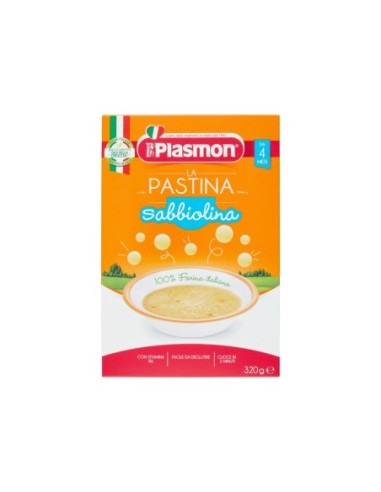 Plasmon La Pastina Sabbiolina 4 Monate - 300 gr - Kostenloser Versand nach Europa und Großbritannien