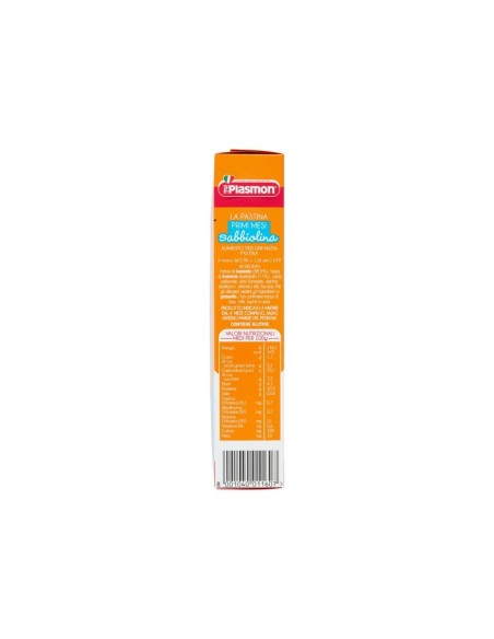 Plasmon Sabbiolina Pastina voor Baby's vanaf 6 Maanden