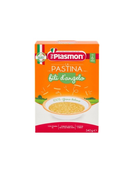 Plasmon La Pastina Fili D'Angelo 6-36 Mesi - 300 gr - Spedizione gratuita consegnata in EUROPA e UK
