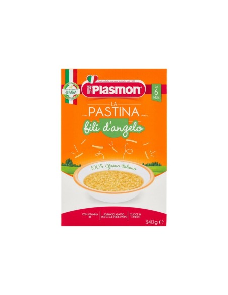 Plasmon La Pastina Fili D'Angelo 6-36 Mesi - 300 gr - Spedizione gratuita consegnata in EUROPA e UK