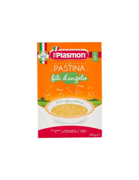 Plasmon La Pastina Fili D'Angelo 6-36 Mesi - 300 gr - Spedizione gratuita consegnata in EUROPA e UK