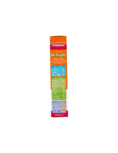 Plasmon La Pastina Fili D'Angelo 6-36 Mesi - 300 gr - Spedizione gratuita consegnata in EUROPA e UK