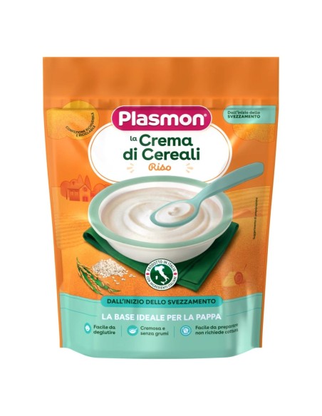 Crema di Riso Plasmon per Bambini da 6 Mesi