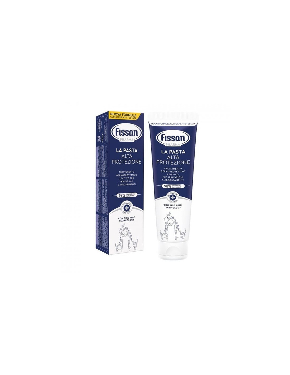 Pasta Protettiva Fissan - Trattamento Anti Irritazioni Per Neonati | 98% Ingredienti Naturali - Foto 10