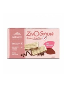 Galbusera ZeroGrano Wafer Chocolade Glutenvrij - 180 gr