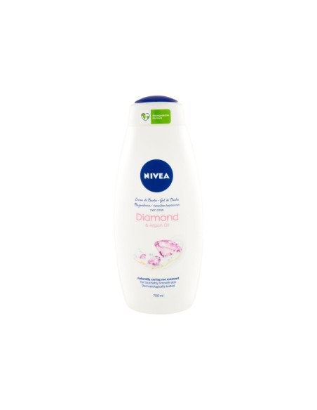 Nivea Badcreme Diamant 750ml Luxe Reiniging Fluweelzachte Huidverzorging