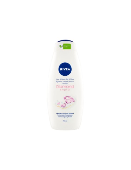 Nivea Badcreme Diamant 750ml Luxe Reiniging Fluweelzachte Huidverzorging