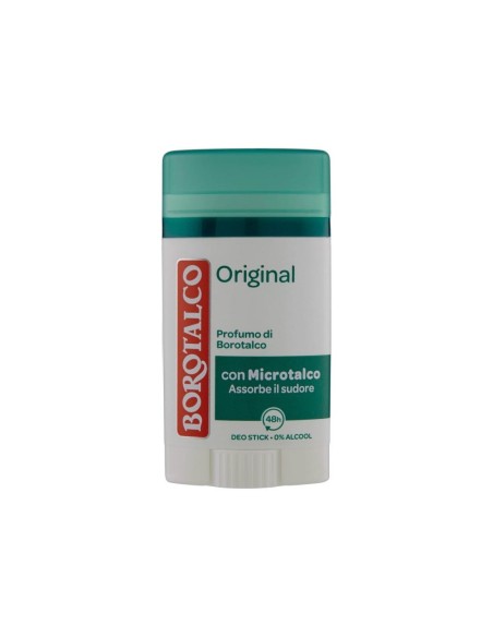 Borotalco Originele Deodorant Stick - 40 ml - Gratis verzending naar Europa en Groot-Brittannië