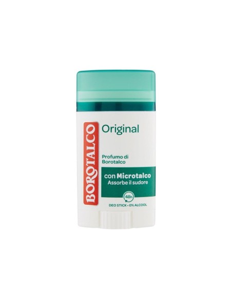 Borotalco Originele Deodorant Stick - 40 ml - Gratis verzending naar Europa en Groot-Brittannië