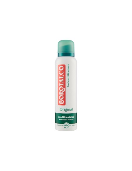 Borotalco Original Déodorant Classique Spray - 150 ml - Livraison gratuite en EUROPE et au Royaume-Uni
