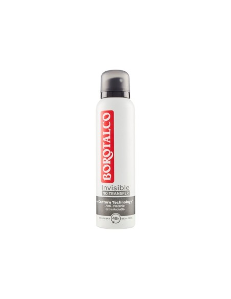 Borotalco Originele Deodorant Onzichtbare Spray - 150 ml - Gratis verzending naar Europa en Groot-Brittannië