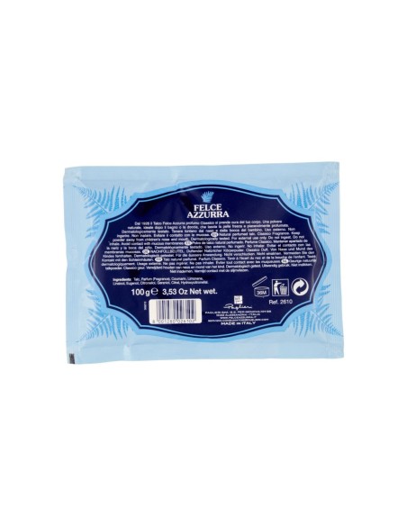 Felce Azzurra Talco in Busta - 100gr - Spedizione gratuita consegnata in EUROPA e UK