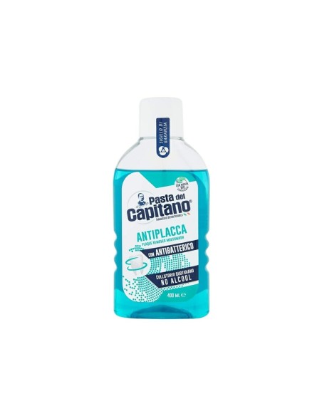Pasta del Capitano Bain de Bouche Anti-Plaque - 400 ml - Livraison gratuite en EUROPE et au Royaume-Uni