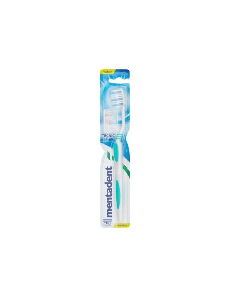 Mentadent Tecnic Clean Medium Tandenborstel voor Complete Hygiëne