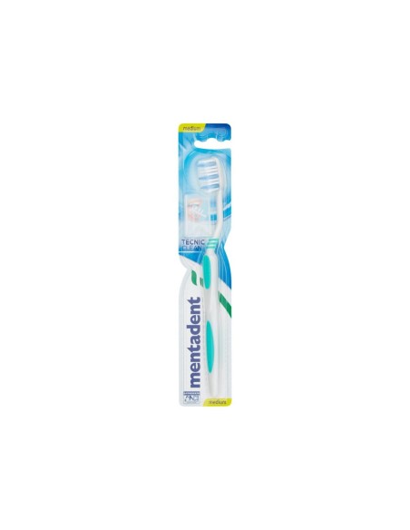 Mentadent Tecnic Clean Medium Tandenborstel voor Complete Hygiëne