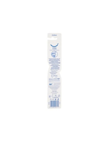 Mentadent Tecnic Clean Medium Toothbrush for Oral Care
