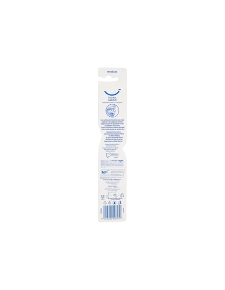 Mentadent Tecnic Clean Medium Toothbrush for Oral Care