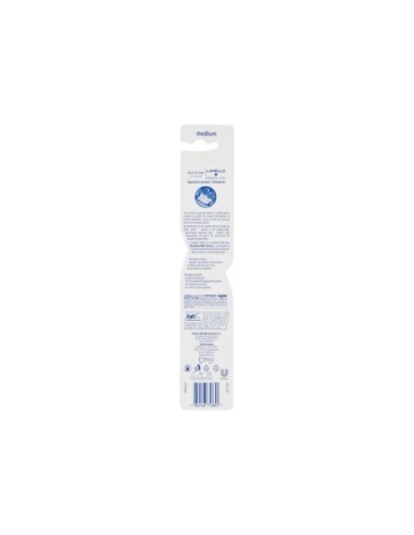 Mentadent Brosse à dents White System Perlite Medium - 1 pc - Livraison gratuite en EUROPE et au Royaume-Uni