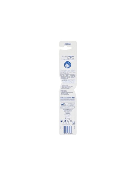 Mentadent Brosse à dents White System Perlite Medium - 1 pc - Livraison gratuite en EUROPE et au Royaume-Uni