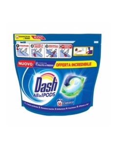 Dash Pods Allin1 Classic Wash. machine - 38 pods - Free shipping delivered to EUROPE and UK