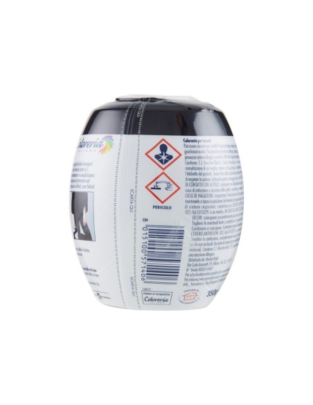 Grey Coloreria Italiana Nero Intenso - 350 gr - Spedizione gratuita consegnata in EUROPA e UK