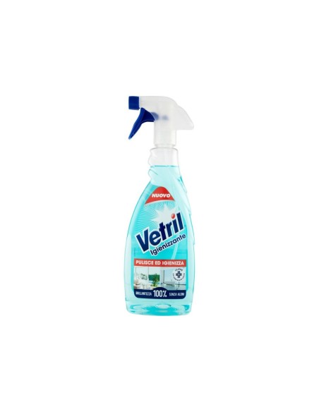 Vetril Sanitizer Glas- und Oberflächenspray - 650 ml - Kostenloser Versand nach Europa und Großbritannien