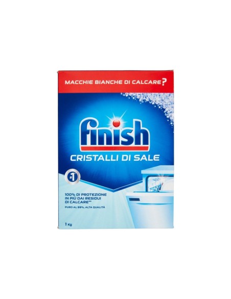 Finish Geschirrspülersalzkristalle - 1 kg - Kostenloser Versand nach Europa und Großbritannien