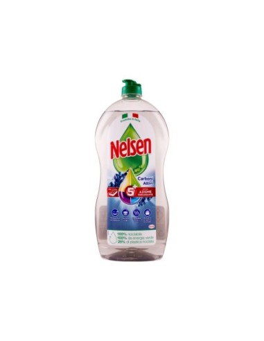 Nelsen Activated Carbon Dish Detergent - 850 ml - Free shipping delivered to EUROPE and UK